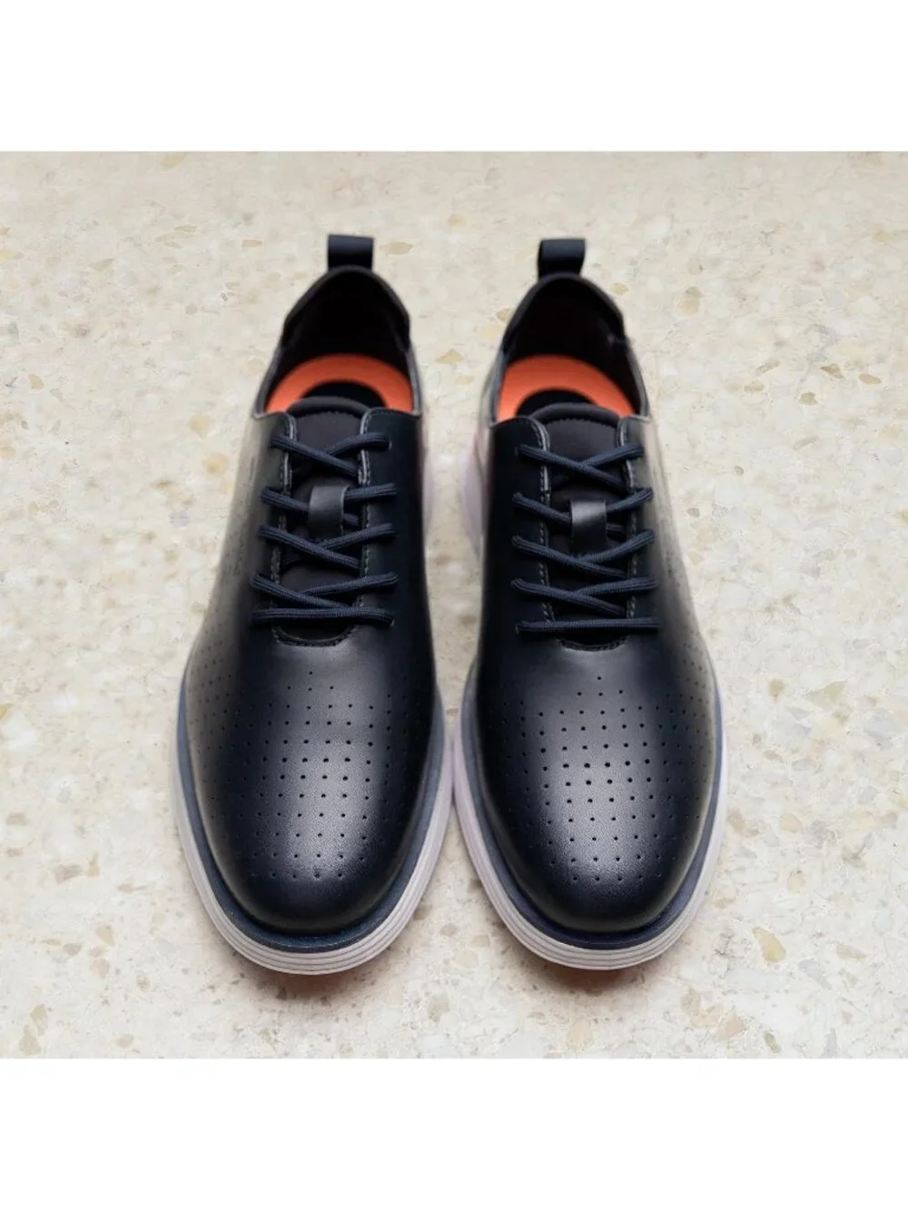 Bruno Marc Men's Blue Polyurethane Classic Casual Vibrant Fashion Sneaker
